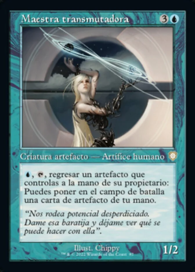 Maestra transmutadora (The Brothers' War Commander) - Magic: The Gathering in TCG Land México