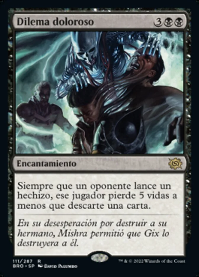 Dilema doloroso (The Brothers' War) - Magic: The Gathering in TCG Land México