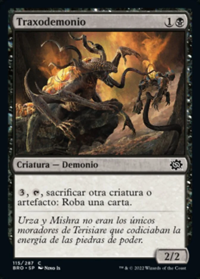 Traxodemonio (The Brothers' War) - Magic: The Gathering in TCG Land México
