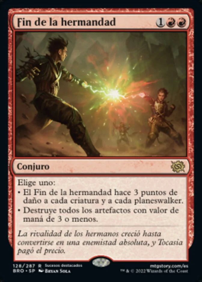 Fin de la hermandad (The Brothers' War) - Magic: The Gathering in TCG Land