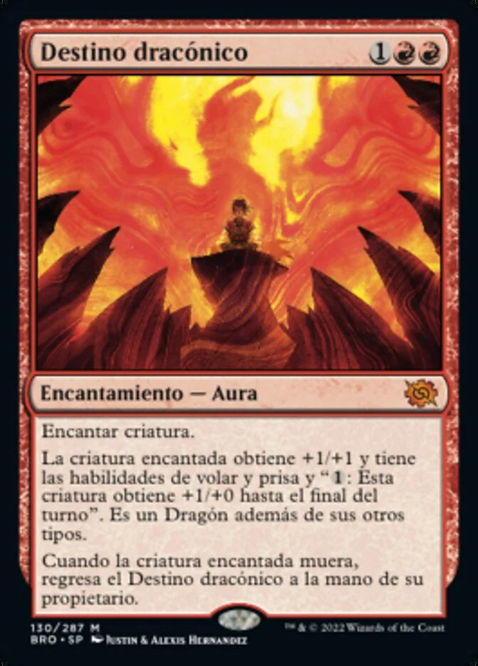 Destino dracónico (The Brothers' War) - Magic: The Gathering in TCG Land México