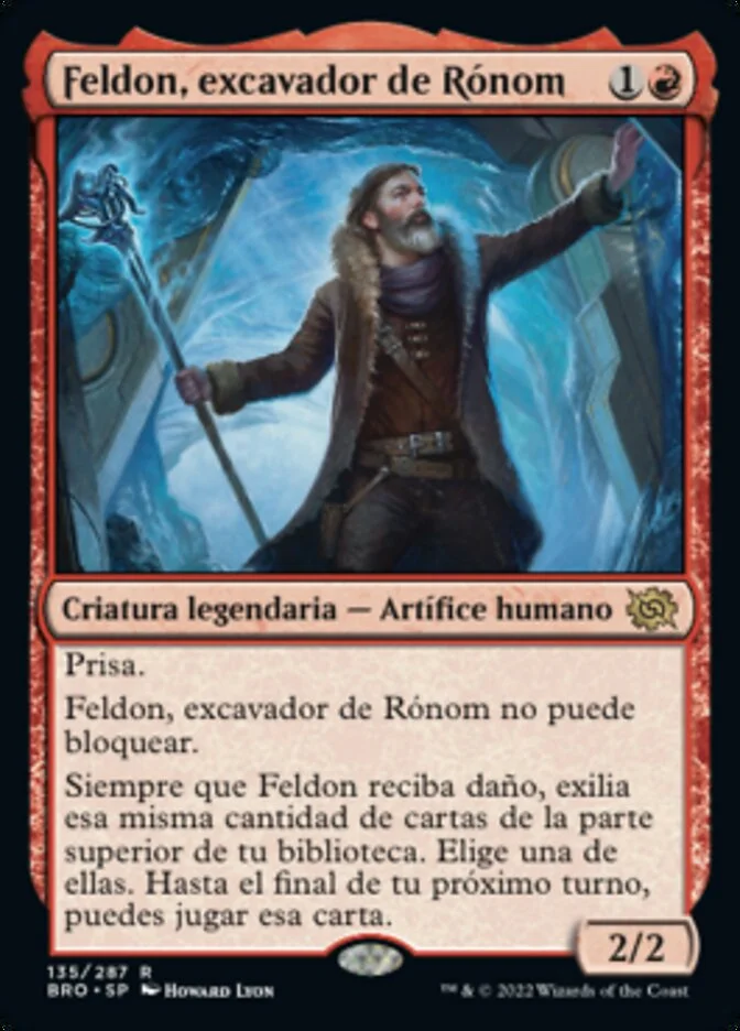 Feldon, excavador de Rónom (The Brothers' War) - Magic: The Gathering in TCG Land México