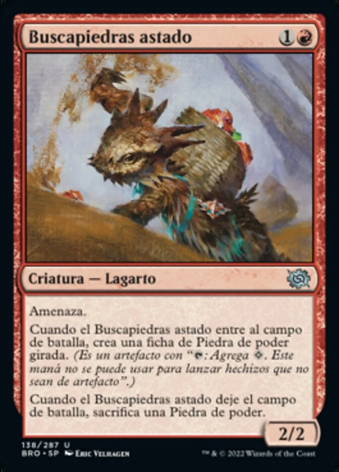 Buscapiedras astado (The Brothers' War) - Magic: The Gathering in TCG Land México