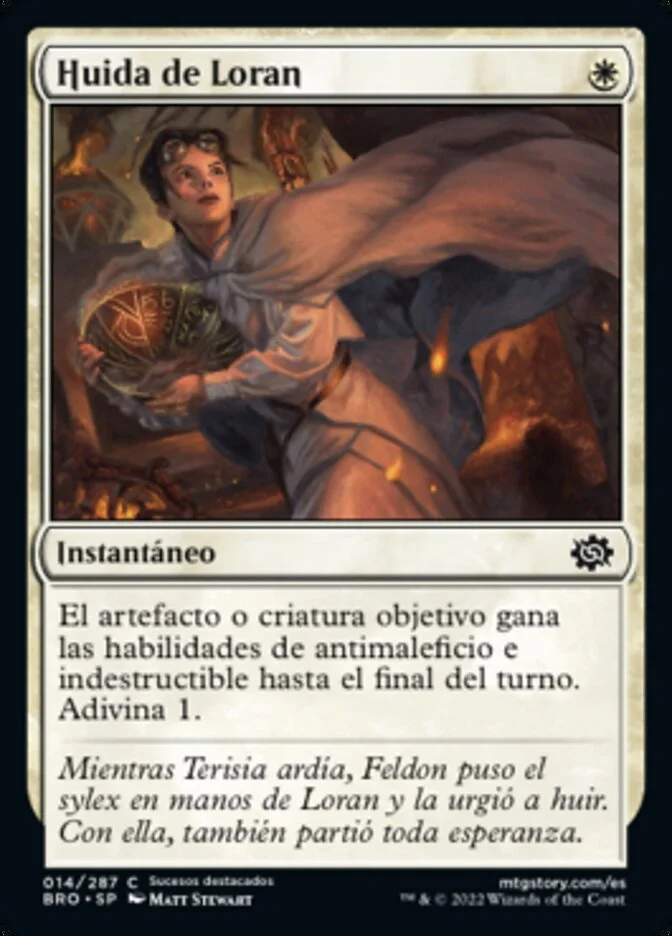 Huida de Loran (The Brothers' War) - Magic: The Gathering in TCG Land México