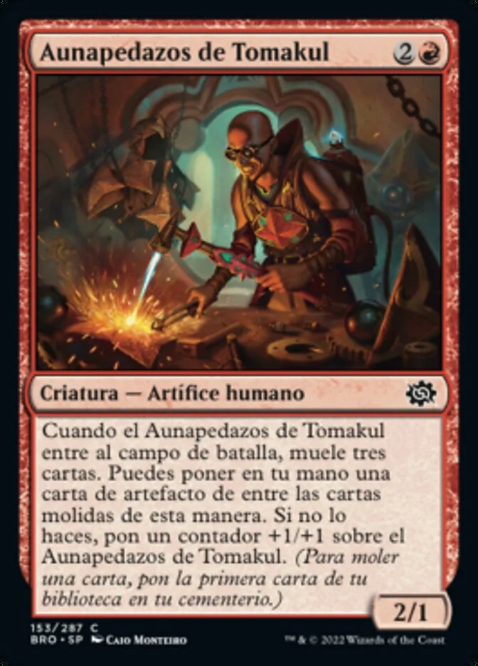 Aunapedazos de Tomakul (The Brothers' War) - Magic: The Gathering in TCG Land México