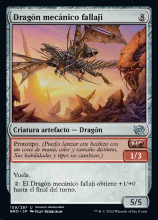 Dragón mecánico fallaji (The Brothers' War) - Magic: The Gathering in TCG Land México