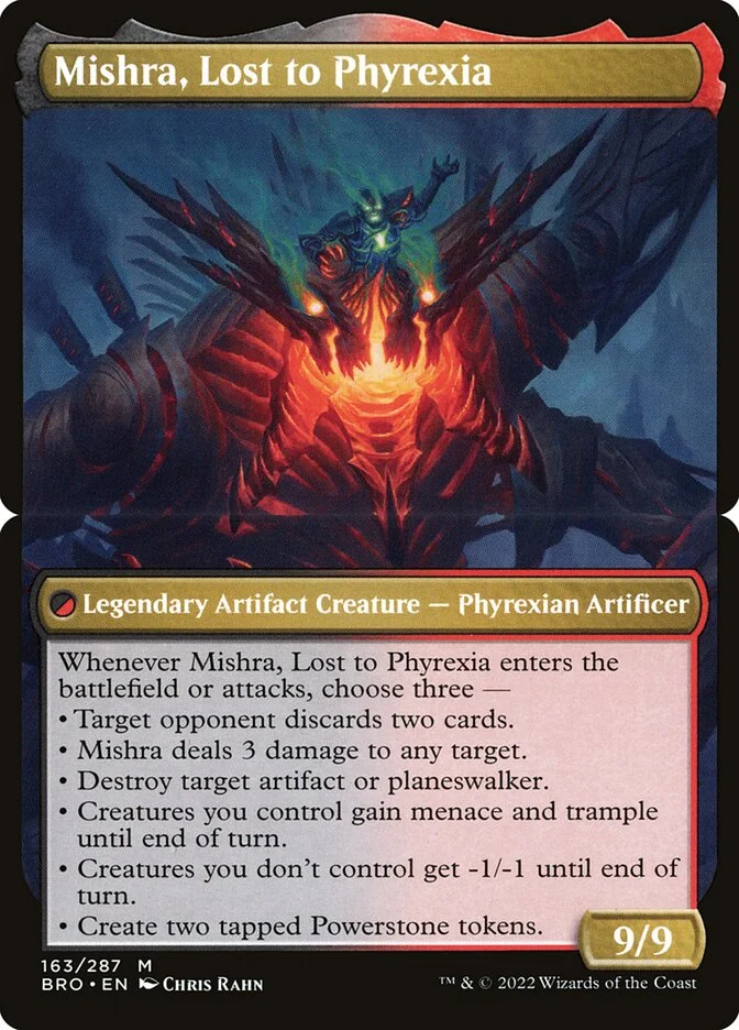 Mishra, Lost to Phyrexia (The Brothers' War) - Magic: The Gathering in TCG Land