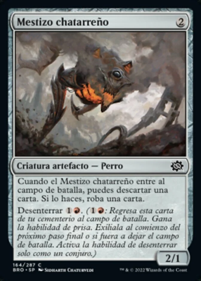 Mestizo chatarreño (The Brothers' War) - Magic: The Gathering in TCG Land México
