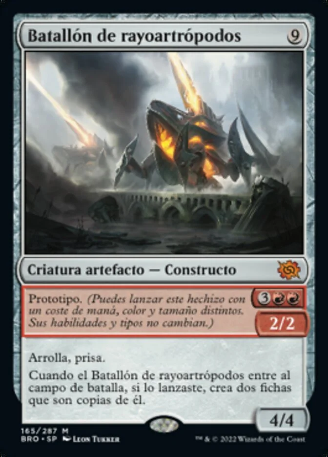 Batallón de rayoartrópodos (The Brothers' War) - Magic: The Gathering in TCG Land México