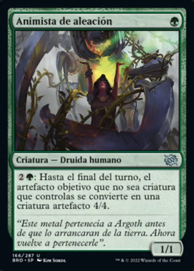 Animista de aleación (The Brothers' War) - Magic: The Gathering in TCG Land México