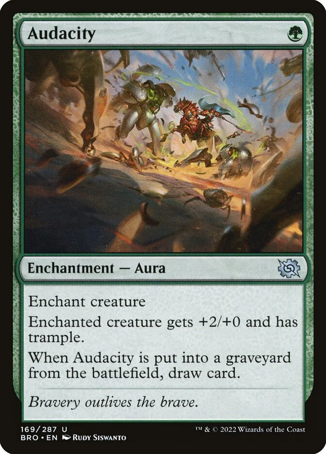 Audacity (The Brothers' War) - Magic: The Gathering in TCG Land México