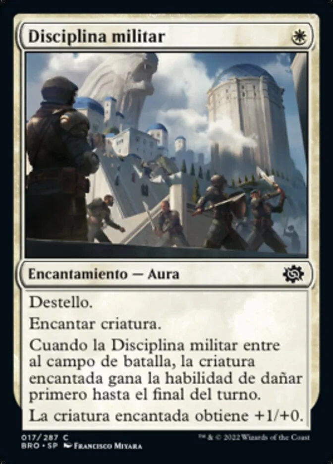 Disciplina militar (The Brothers' War) - Magic: The Gathering in TCG Land México