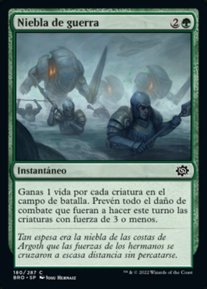Niebla de guerra (The Brothers' War) - Magic: The Gathering in TCG Land México