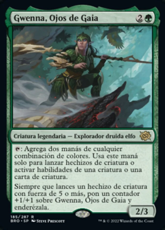 Gwenna, Ojos de Gaia (The Brothers' War) - Magic: The Gathering in TCG Land