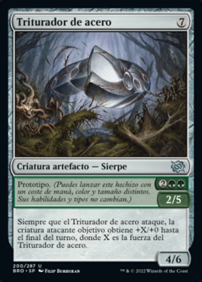 Triturador de acero (The Brothers' War) - Magic: The Gathering in TCG Land México