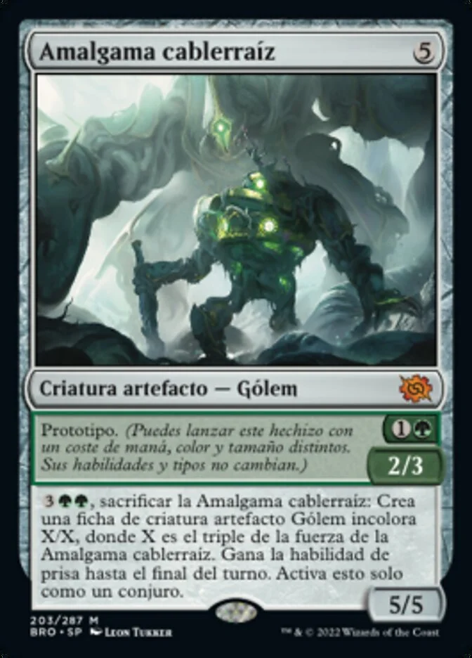 Amalgama cablerraíz (The Brothers' War) - Magic: The Gathering in TCG Land México