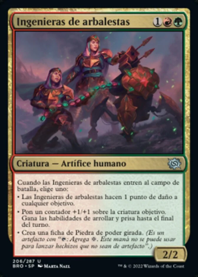 Ingenieras de arbalestas (The Brothers' War) - Magic: The Gathering in TCG Land México