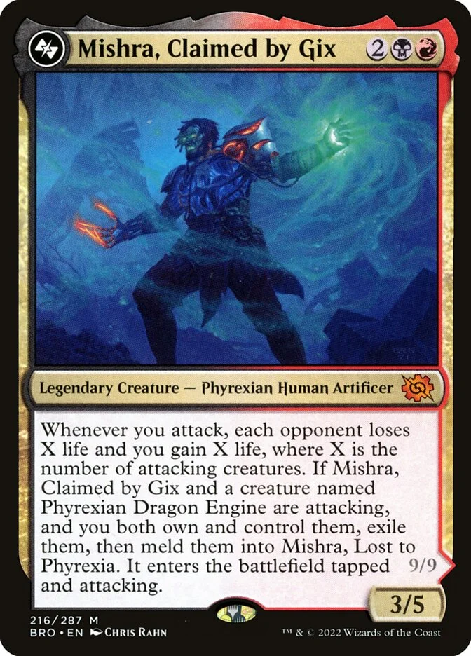Mishra, Claimed by Gix (The Brothers' War) - Magic: The Gathering in TCG Land