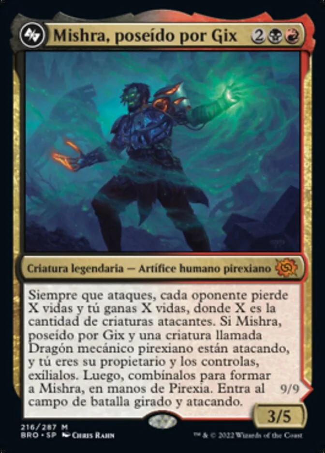 Mishra, poseído por Gix (The Brothers' War) - Magic: The Gathering in TCG Land México