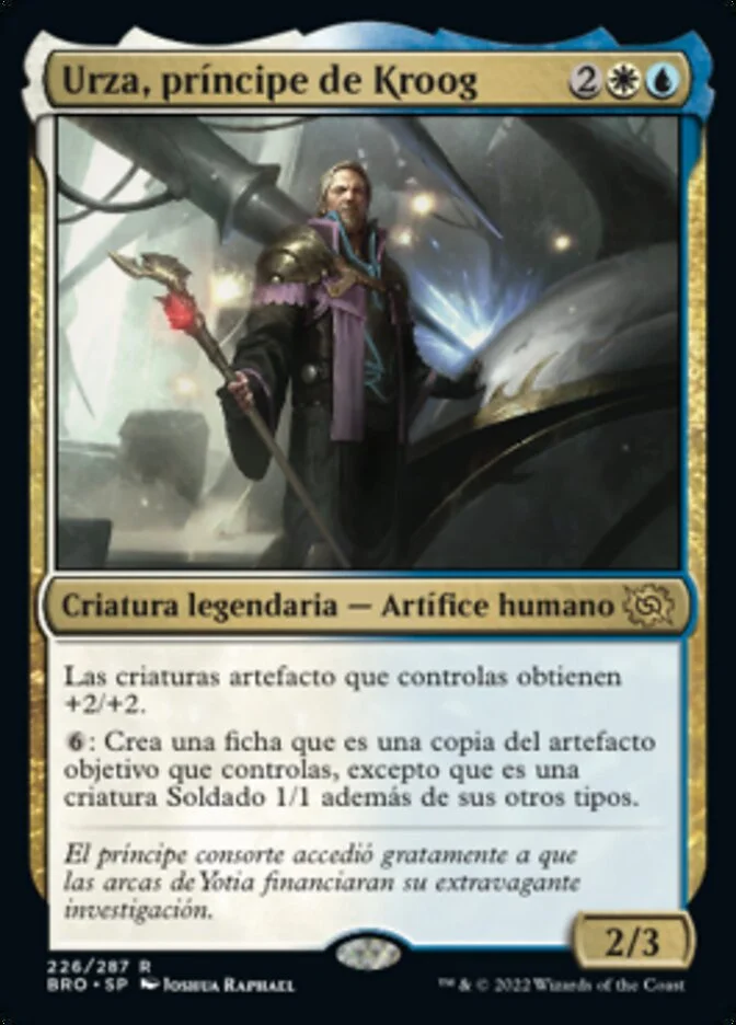 Urza, príncipe de Kroog (The Brothers' War) - Magic: The Gathering in TCG Land México
