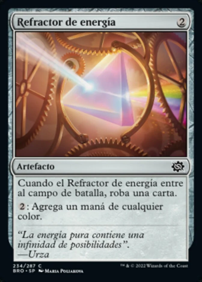 Refractor de energía (The Brothers' War) - Magic: The Gathering in TCG Land México