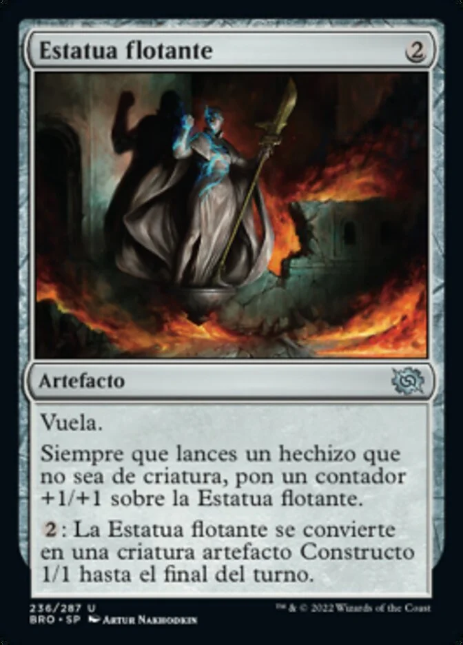 Estatua flotante (The Brothers' War) - Magic: The Gathering in TCG Land México