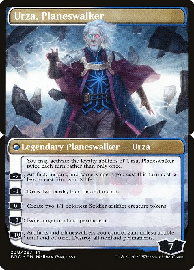 Urza, Planeswalker (The Brothers' War) - Magic: The Gathering in TCG Land