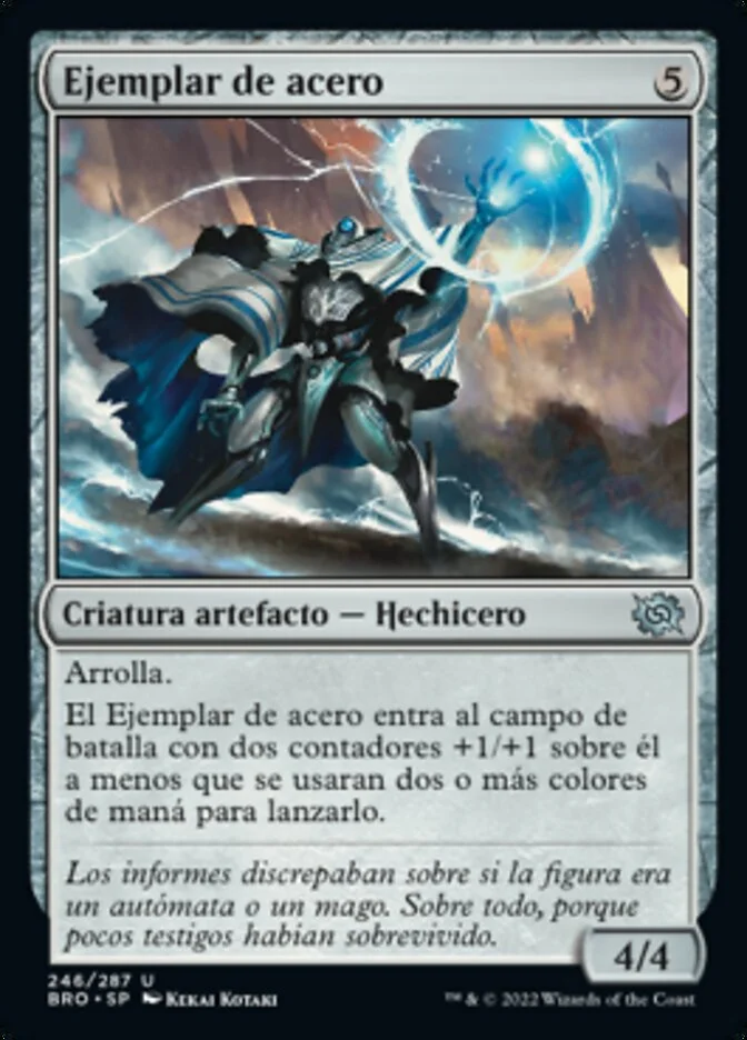 Ejemplar de acero (The Brothers' War) - Magic: The Gathering in TCG Land México
