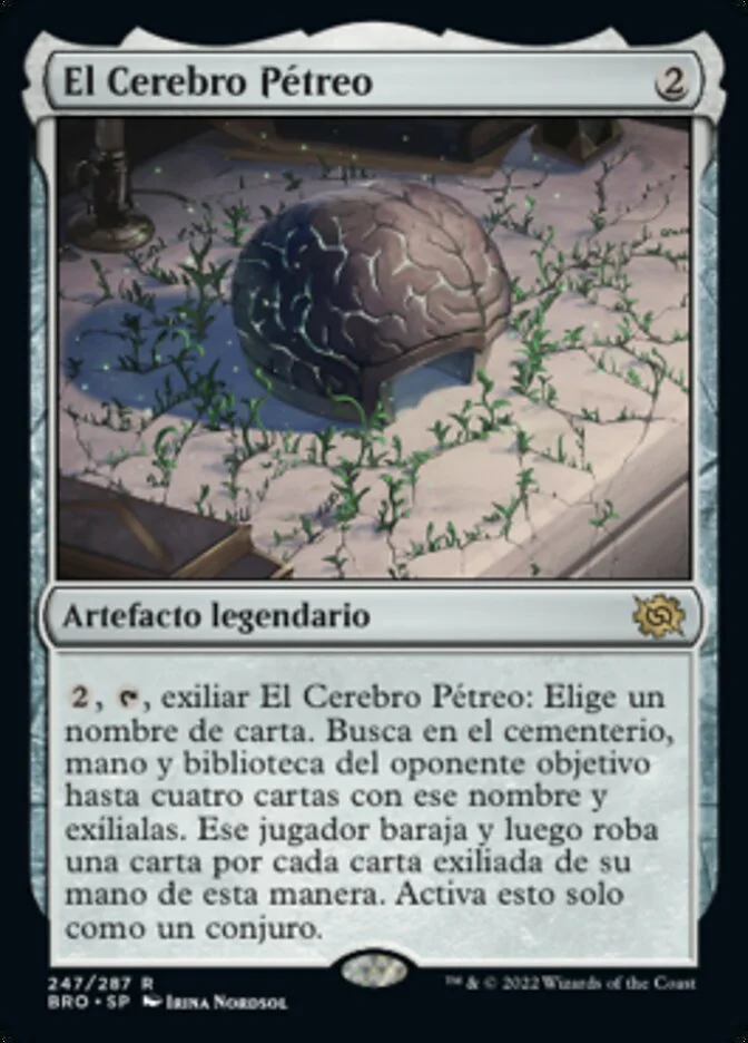 El Cerebro Pétreo (The Brothers' War) - Magic: The Gathering in TCG Land México