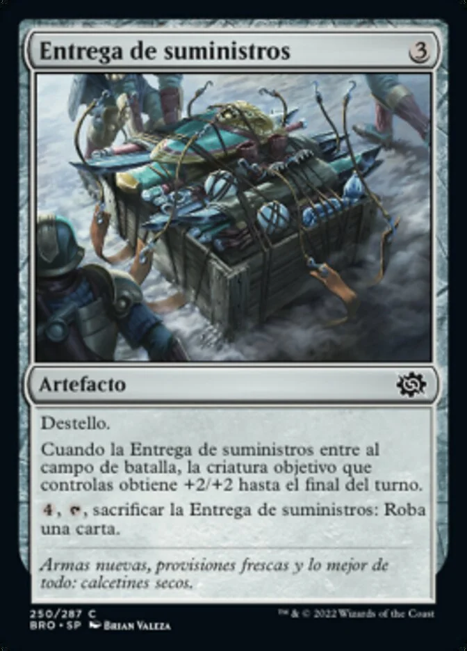 Entrega de suministros (The Brothers' War) - Magic: The Gathering in TCG Land México