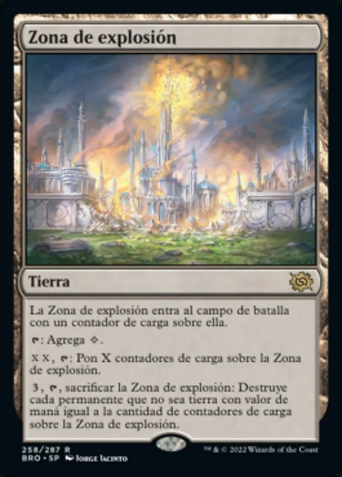 Zona de explosión (The Brothers' War) - Magic: The Gathering in TCG Land México