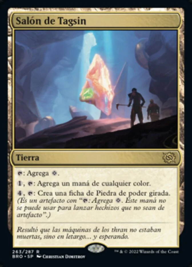 Salón de Tagsin (The Brothers' War) - Magic: The Gathering in TCG Land México