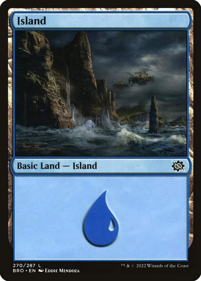 Island (The Brothers' War) - Magic: The Gathering in TCG Land