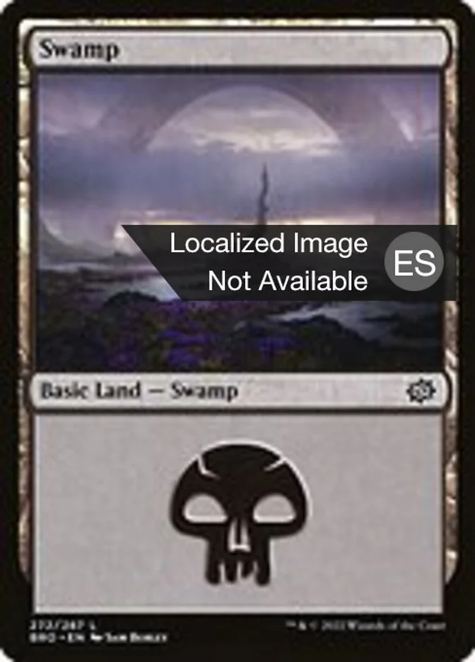 Pantano (The Brothers' War) - Magic: The Gathering in TCG Land México