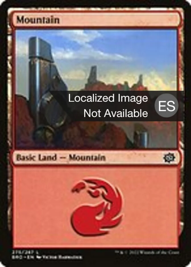 Montaña (The Brothers' War) - Magic: The Gathering in TCG Land México