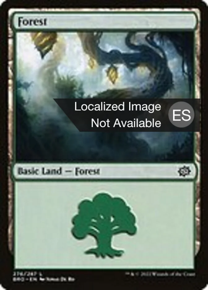 Bosque (The Brothers' War) - Magic: The Gathering in TCG Land México