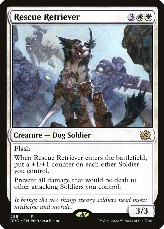 Rescue Retriever (The Brothers' War) - Magic: The Gathering in TCG Land