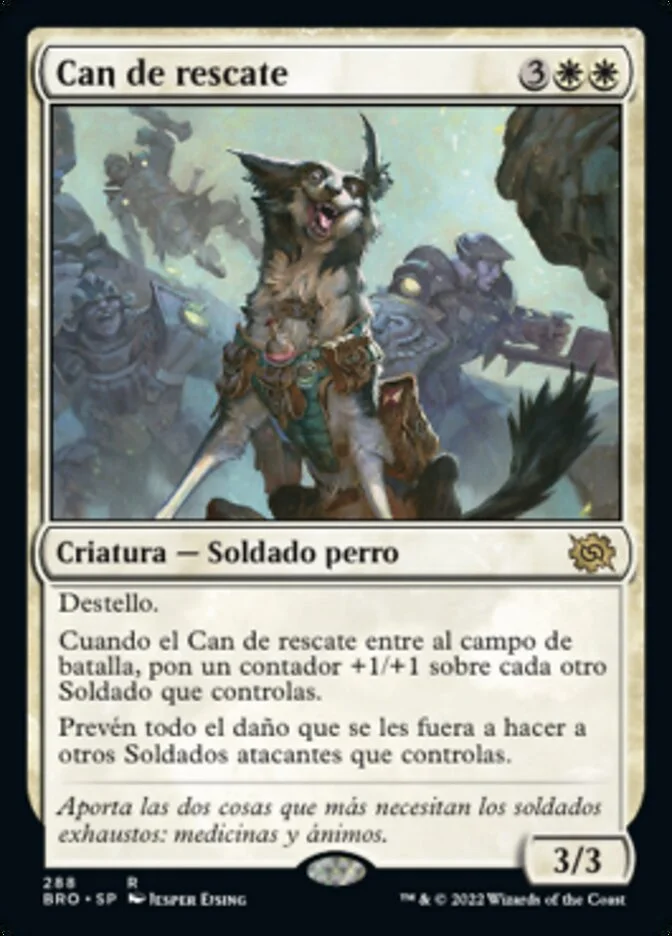 Can de rescate (The Brothers' War) - Magic: The Gathering in TCG Land México