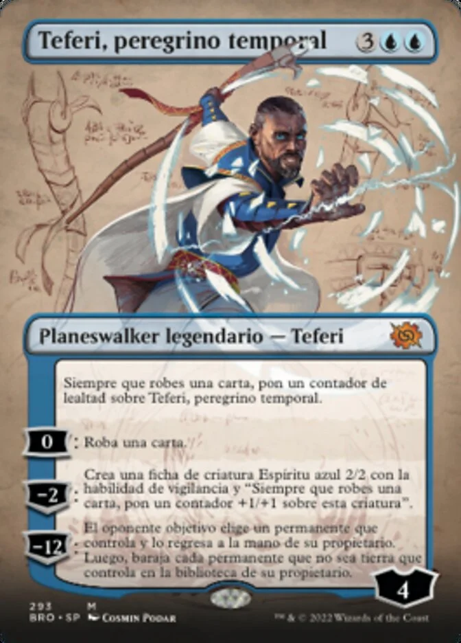 Teferi, peregrino temporal (The Brothers' War) - Magic: The Gathering in TCG Land México