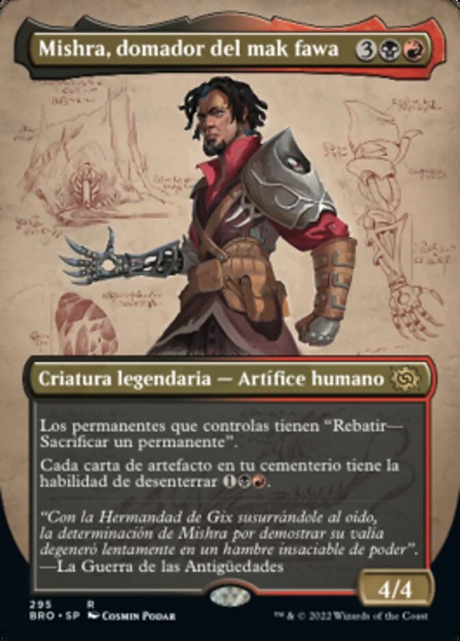 Mishra, domador del mak fawa (The Brothers' War) - Magic: The Gathering in TCG Land México