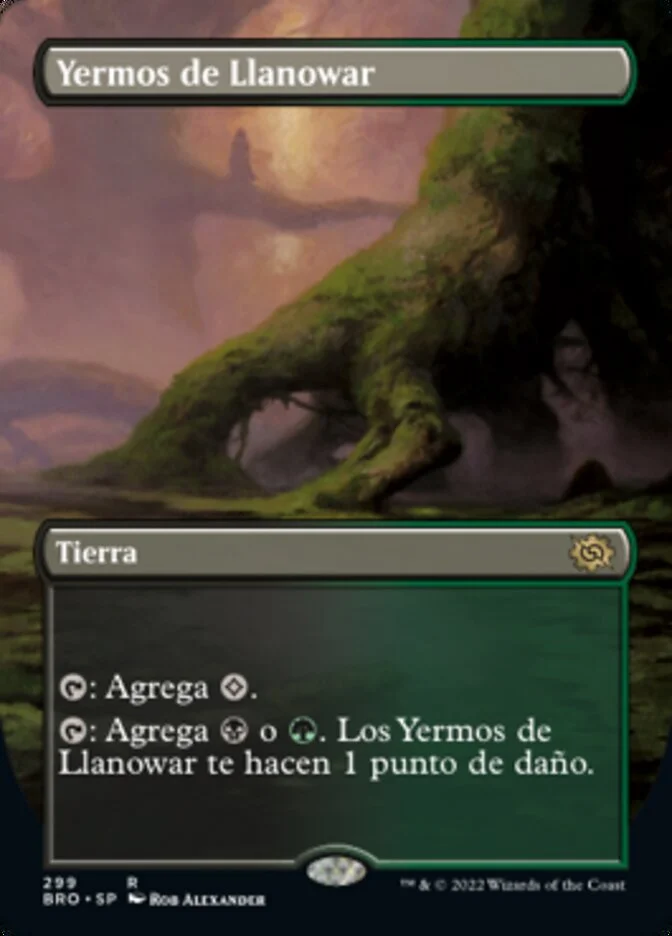 Yermos de Llanowar (The Brothers' War) - Magic: The Gathering in TCG Land México