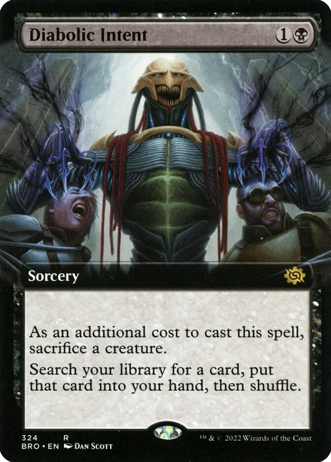 Diabolic Intent (The Brothers' War) - Magic: The Gathering in TCG Land