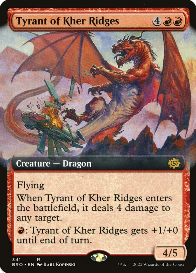 Tyrant of Kher Ridges (The Brothers' War) - Magic: The Gathering in TCG Land