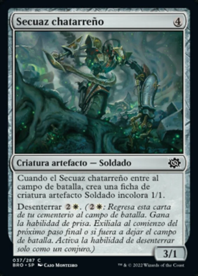 Secuaz chatarreño (The Brothers' War) - Magic: The Gathering in TCG Land México