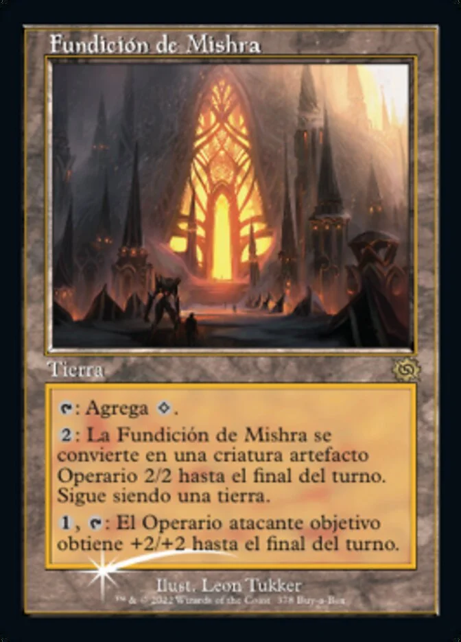 Fundición de Mishra (The Brothers' War) - Magic: The Gathering in TCG Land México
