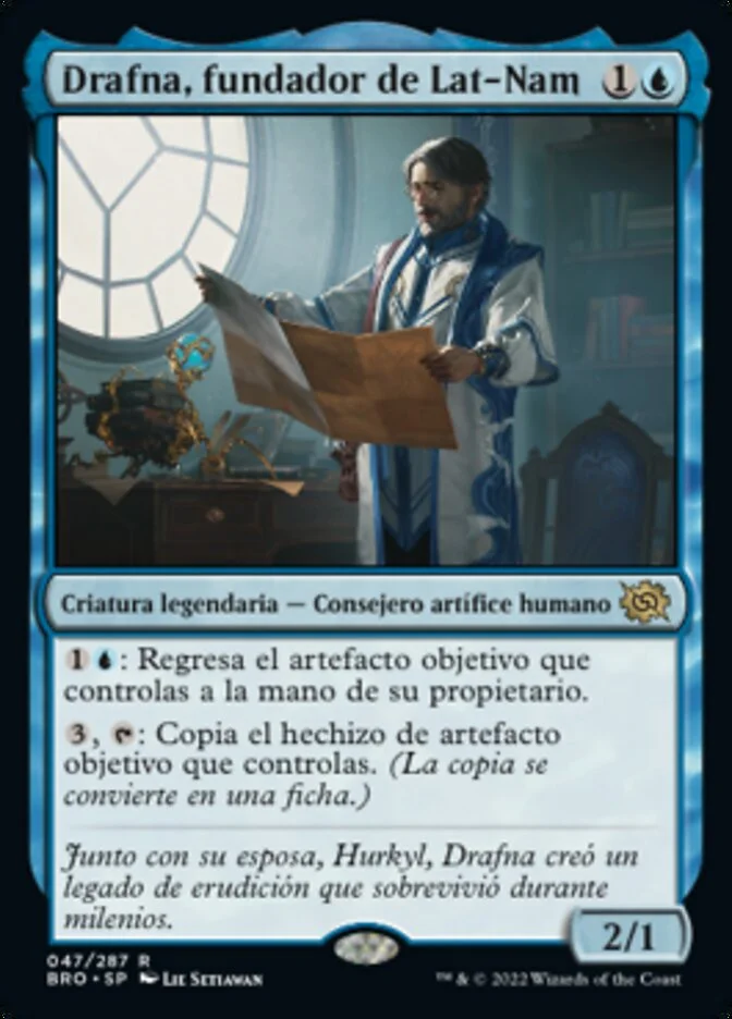 Drafna, fundador de Lat-Nam (The Brothers' War) - Magic: The Gathering in TCG Land México