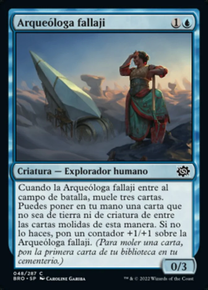 Arqueóloga fallaji (The Brothers' War) - Magic: The Gathering in TCG Land México