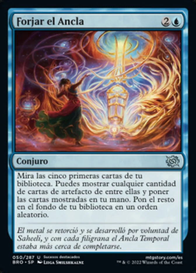 Forjar el Ancla (The Brothers' War) - Magic: The Gathering in TCG Land