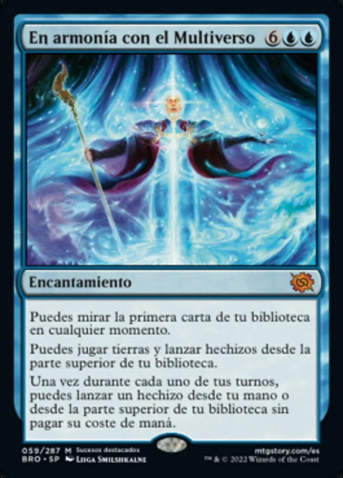 En armonía con el Multiverso (The Brothers' War) - Magic: The Gathering in TCG Land México