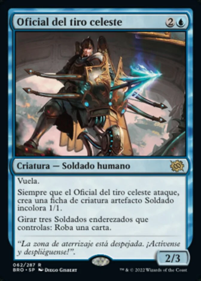 Oficial del tiro celeste (The Brothers' War) - Magic: The Gathering in TCG Land México